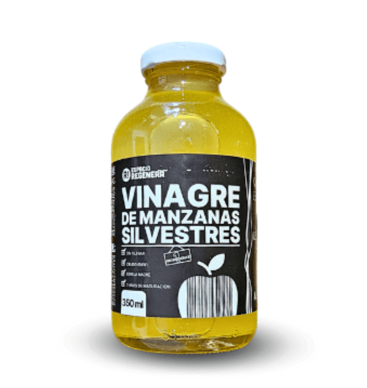 VINAGRE de MANZANA ORGÁNICO - ARTESANAL - 350 ml1