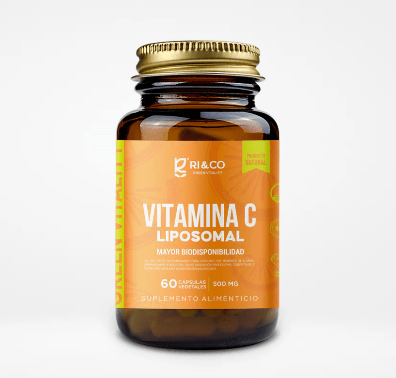 VITAMINA C LIPOSOMAL - 60 caps x 500mg - RI&CO1
