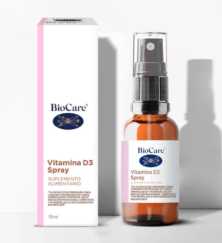 Vitamina D3 800 IU - Spray - 15ml - BIOCARE1