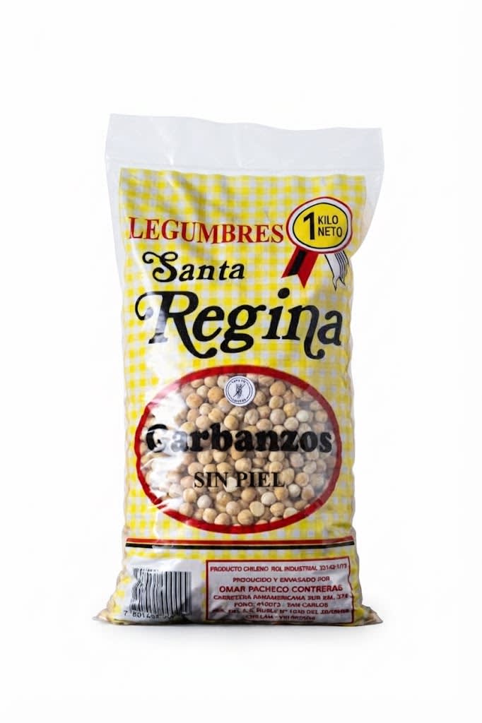GARBANZOS libres de químicos - 1Kg - Santa Regina1