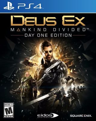DEUS EX MANKIND DIVIDED EDICION DIA 1 PS4 DEUS EX MANKIND DIVIDED EDICION DIA 1 PS4