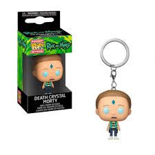 LLAVERO MORTY DEATH CRYSTAL LLAVERO MORTY DEATH CRYSTAL