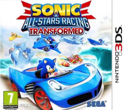 SONIC ALL STAR RACING TRANSFORMED SEMINUEVO NINTENDO 3DS SONIC ALL STAR RACING TRANSFORMED SEMINUEVO NINTENDO 3DS