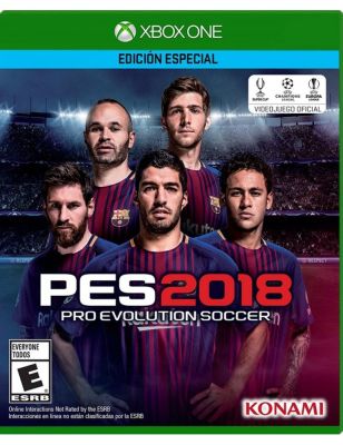 PES PRO EVOLUTION SOCCER 2018 SEMINUEVO XBOX ONE PES PRO EVOLUTION SOCCER 2018 SEMINUEVO XBOX ONE
