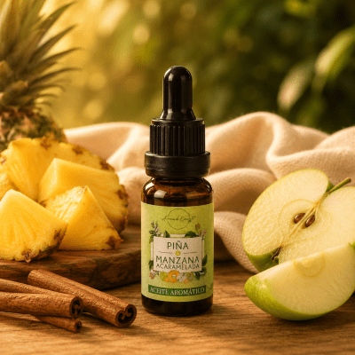 Aceite Aromatico Piña y Manzana Acaramelada 20ml1