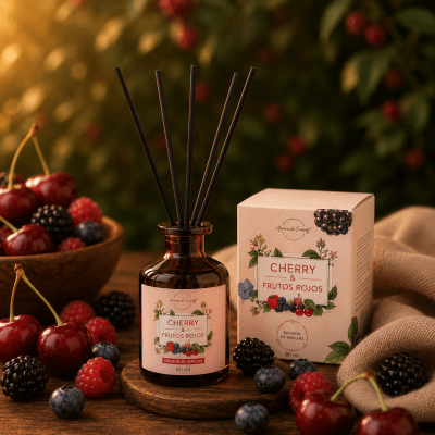 Difusor de Varillas  Cherry y Frutos Rojos 80ml1