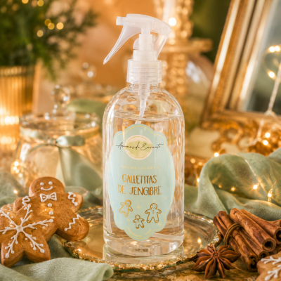 Aromatizante Ambiental y Textil Galletita de Jengibre 350ml2