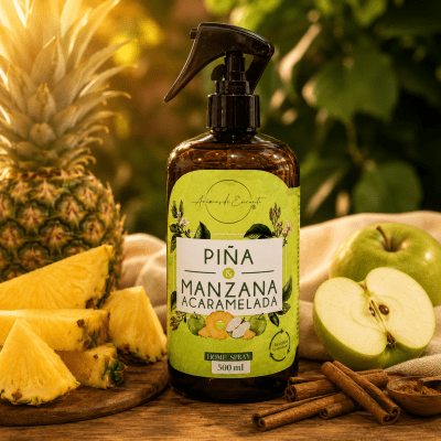 Aromatizante Ambiental y Textil Piña y Manzana Acaramelada 500ml1