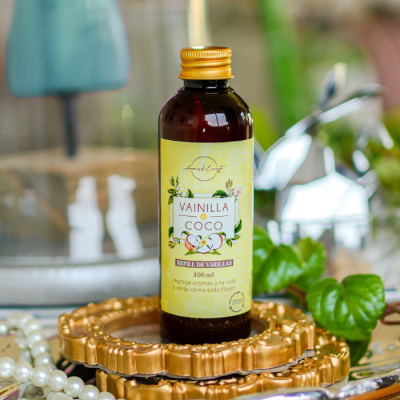 Refill Difusor de Varillas  Vainilla y Coco 100ml1