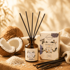 Difusor de Varillas Vainilla y Coco 80ml