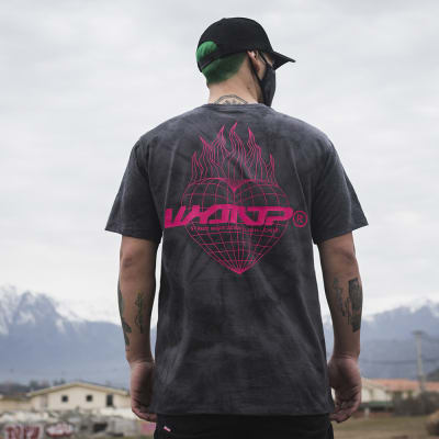 POLERA TIE DYE SMOKE BLACK POLERA TIE DYE SMOKE BLACK