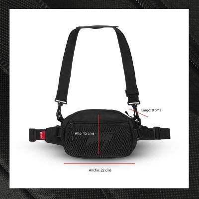 WAIST BAG V2 NEGRO WAIST BAG V2 NEGRO