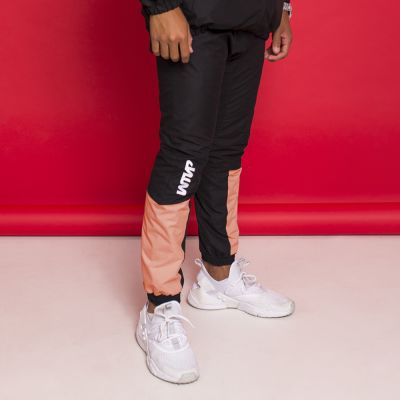 PANTALON BUZO W NEGRO / NARANJO PANTALON BUZO W NEGRO / NARANJO