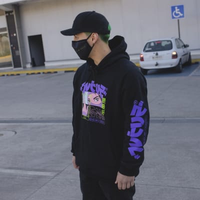 POLERON CANGURO SHIBUYA BLACK POLERON CANGURO SHIBUYA BLACK