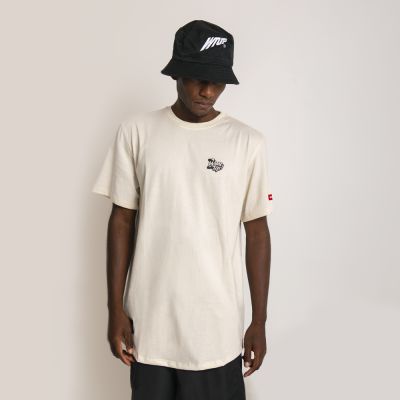 POLERA LONGFIT LOGO CLASICO BEIGE POLERA LONGFIT LOGO CLASICO BEIGE