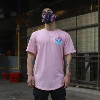POLERA LONGFIT FLAMA ROSADA POLERA LONGFIT FLAMA ROSADA