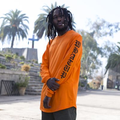 POLERA LONGFIT MANGA LARGA NARANJA POLERA LONGFIT MANGA LARGA NARANJA