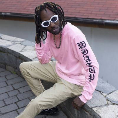 POLERA LONGFIT MANGA LARGA ROSADA POLERA LONGFIT MANGA LARGA ROSADA