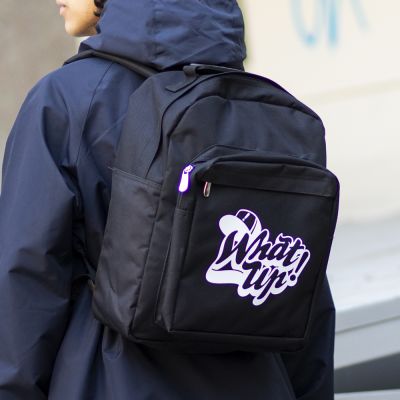 MOCHILA NEGRA LOGO CLASICO MOCHILA NEGRA LOGO CLASICO
