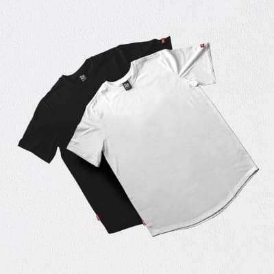 PACK LONGFIT BASIC (1 POLERA BLANCA, 1 POLERA NEGRA) PACK LONGFIT BASIC (1 POLERA BLANCA, 1 POLERA NEGRA)
