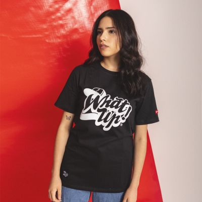 POLERA REGULAR FIT LOGO CLASICO NEGRA POLERA REGULAR FIT LOGO CLASICO NEGRA