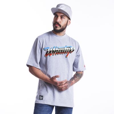 POLERA WHATUP CHROMO GRIS POLERA WHATUP CHROMO GRIS