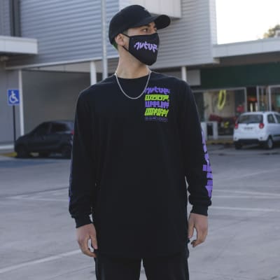 POLERA MANGA LARGA SHIBUYA BLACK POLERA MANGA LARGA SHIBUYA BLACK