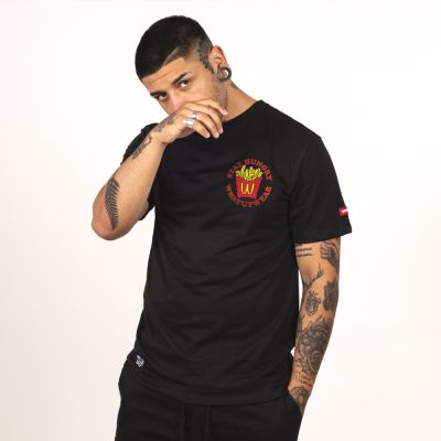 POLERA PAPAS FRITAS NEGRA POLERA PAPAS FRITAS NEGRA