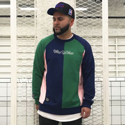 POLERON POLO MULTICOLOR VERDE / AZUL POLERON POLO MULTICOLOR VERDE / AZUL