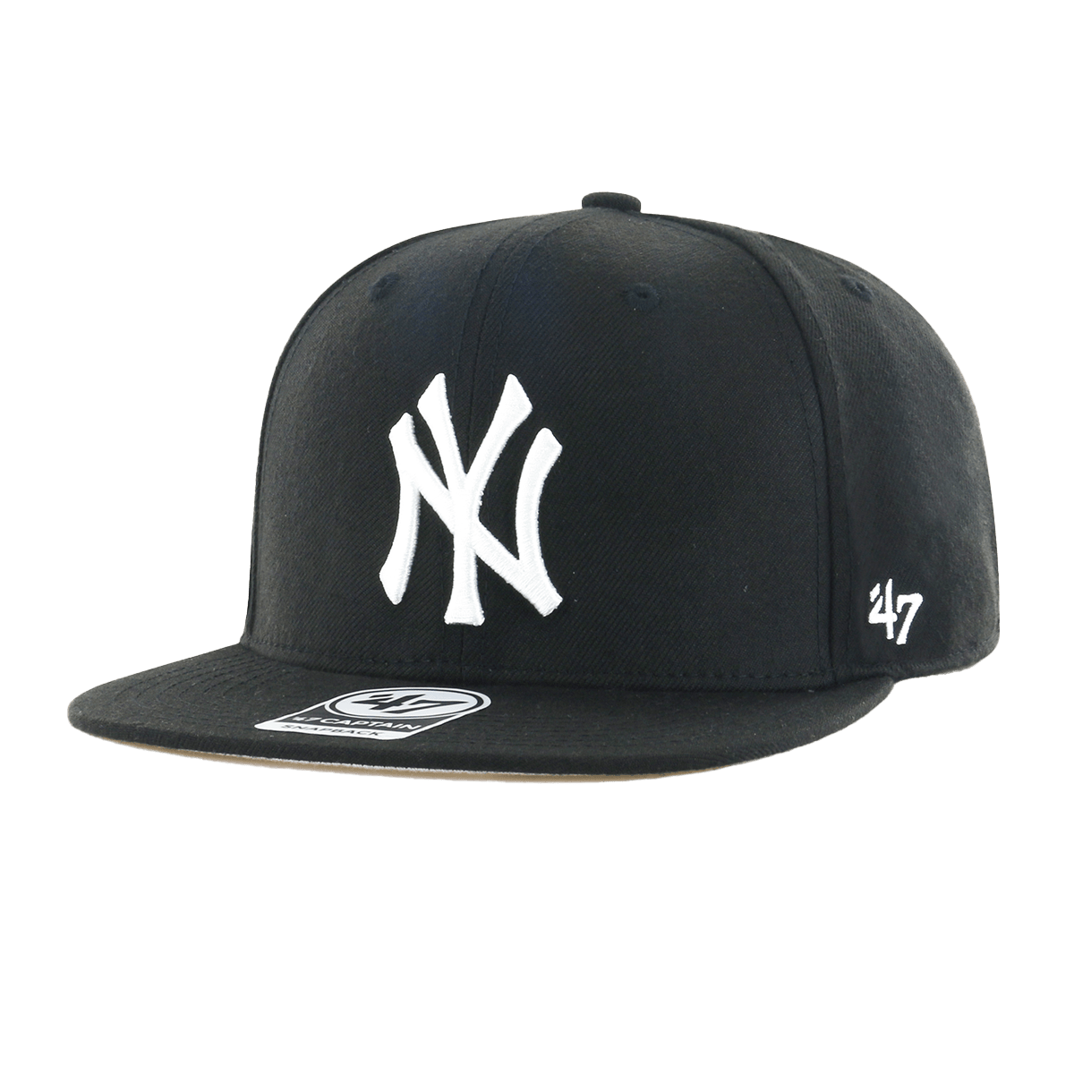 GORRA NY YANKEES CAPTAIN (BLACK) newctWHAT UP STREET WEAR