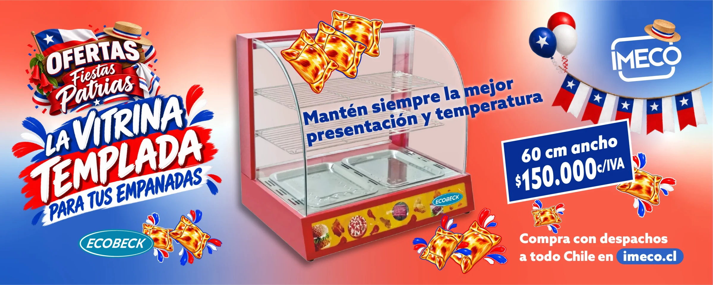 Vitrina Templada Ecobeck