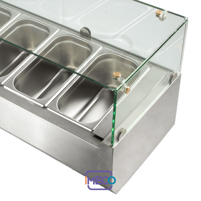 BAÑO MARIA SOBREMESA VITRINA RECTA