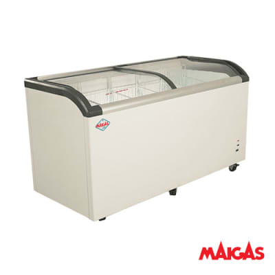 CONGELADORA VIDRIO CURVO MAIGAS