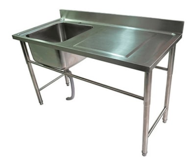 LAVAFONDOS 1 TACHO ACERO INOXIDABLE ECOBECK