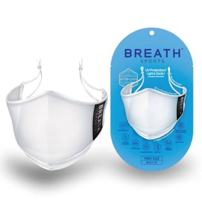 MASCARILLA DEPORTIVA BREATH SPORTS BLANCA (1 UNIDAD) MASCARILLA DEPORTIVA BREATH SPORTS BLANCA (1 UNIDAD)