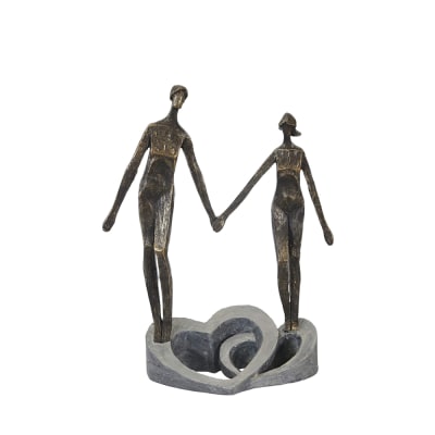 ESCULTURA COUPLE HOLDING HANDS ESCULTURA COUPLE HOLDING HANDS
