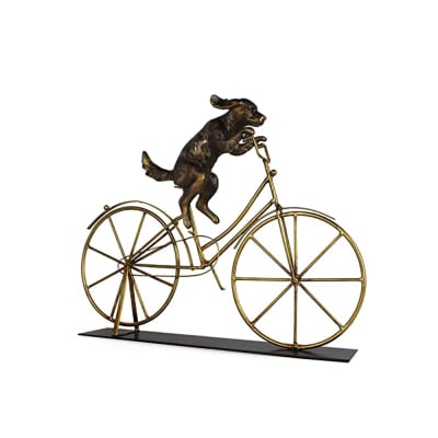 ESCULTURA DOG EN BYCYCLE 1 ESCULTURA DOG EN BYCYCLE 1