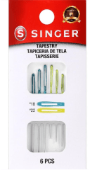 AGUJAS OJO COLOR TAPICERIA 18-22 (6UN)