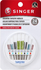 RUEDA AGUJAS OJO COLOR TAPICERIA SURTIDAS (24UN)