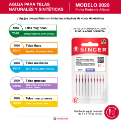 AGUJAS BLISTER 2020-70/09
