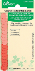 ALFILER CABEZA DE FLOR 0,55MM (20UN) 0
