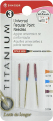 AGUJAS TITANIUM 3UN 2020-80-90-100X1C/U