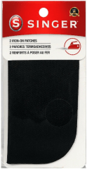 2 PARCHES NEGROS PLANCHA