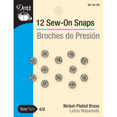 BROCHE PRESION 4/0 PLATA (12)