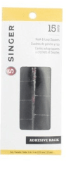 SETS VELCRO ADHESIVO CUADRADO NEGRO