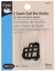 BROCHE TRAJE DE BAÑO NEGRO