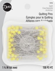 ALFILERES QUILTING CABEZA AMARILLA TAM28 (150 UN)