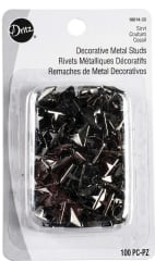 REMACHES METAL GRAFITO DECORATIVOS DRITZ 12MM (100UN