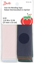 CINTAS DE REPARACION TERMOADHESIVAS COLORES 3,1X33CM (9UN)