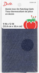 PARCHE TELA JEANS TERMOADHESIVO DRITZ 23 X 30CMS (1UN)